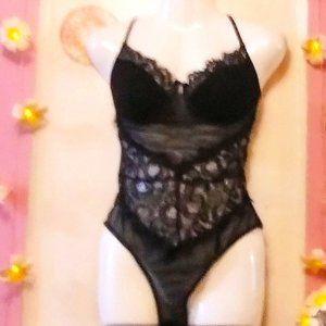 Lace and Mesh (XXL) Lingerie Bodysuit